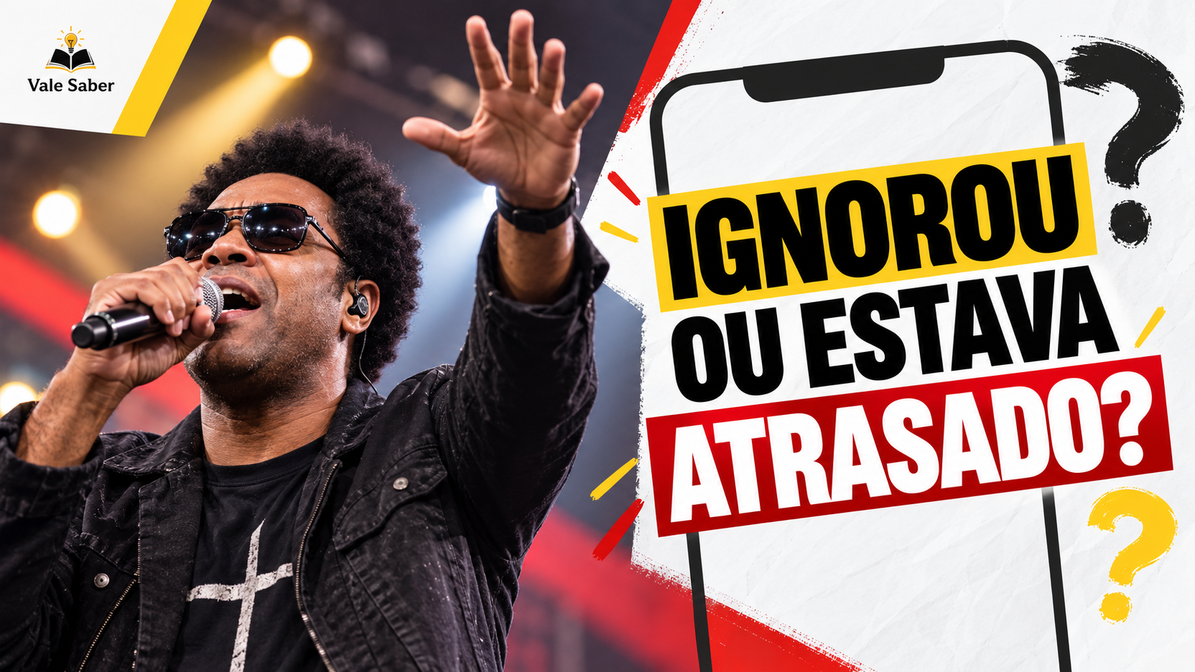 Thalles Roberto em montagem editorial sobre vídeo no qual não parou para atender uma fã