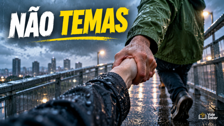 pessoa enfrentando um momento de medo com a mensagem de Isaías 41:10