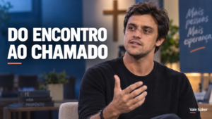 Felipe Simas falando sobre sua conversão e caminhada de fé