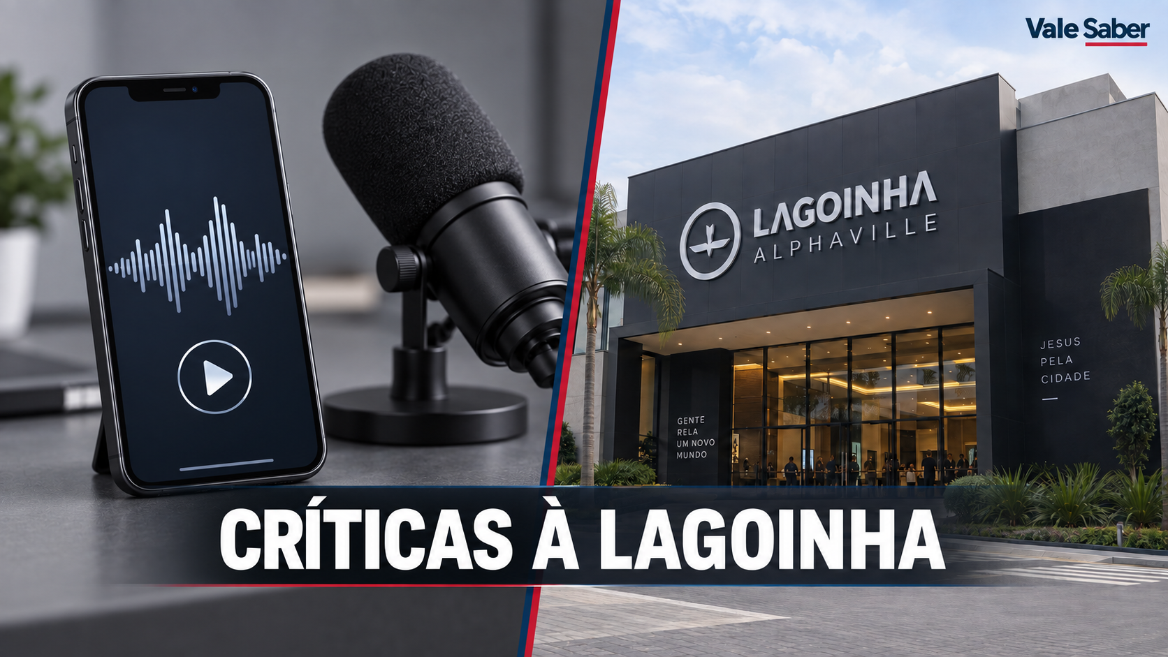 Agustin Fernandez critica Lagoinha Alphaville em vídeo publicado nas redes sociais