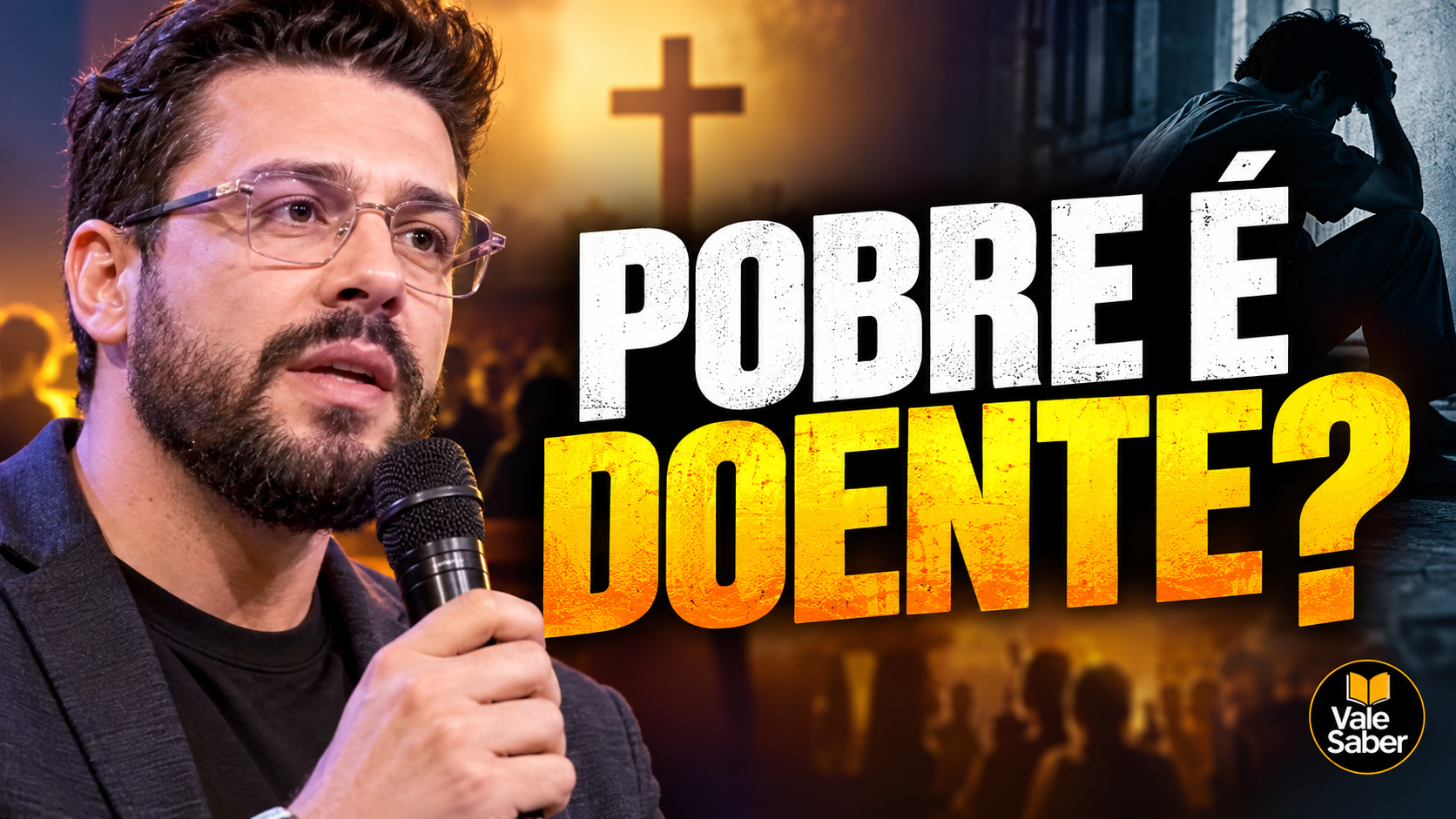 Pyero Tavolazzi durante declaração que relacionou pobreza a doença espiritual e mental